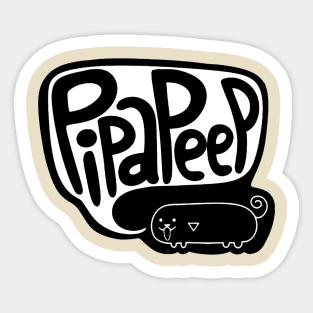 pipapeep Sticker